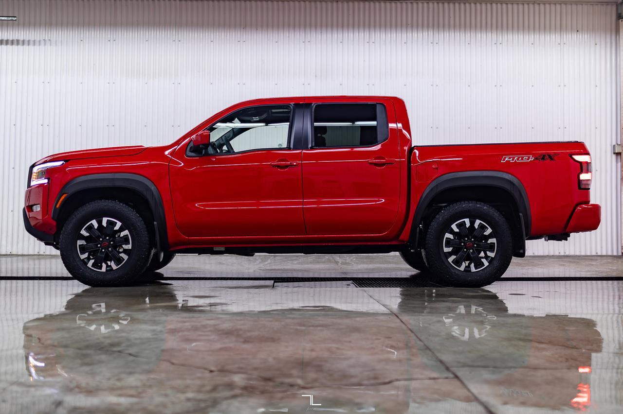 2024 Nissan Frontier 4x4 Crew Cab Pro-4X Leather Roof Nav BCam Red Deer AB