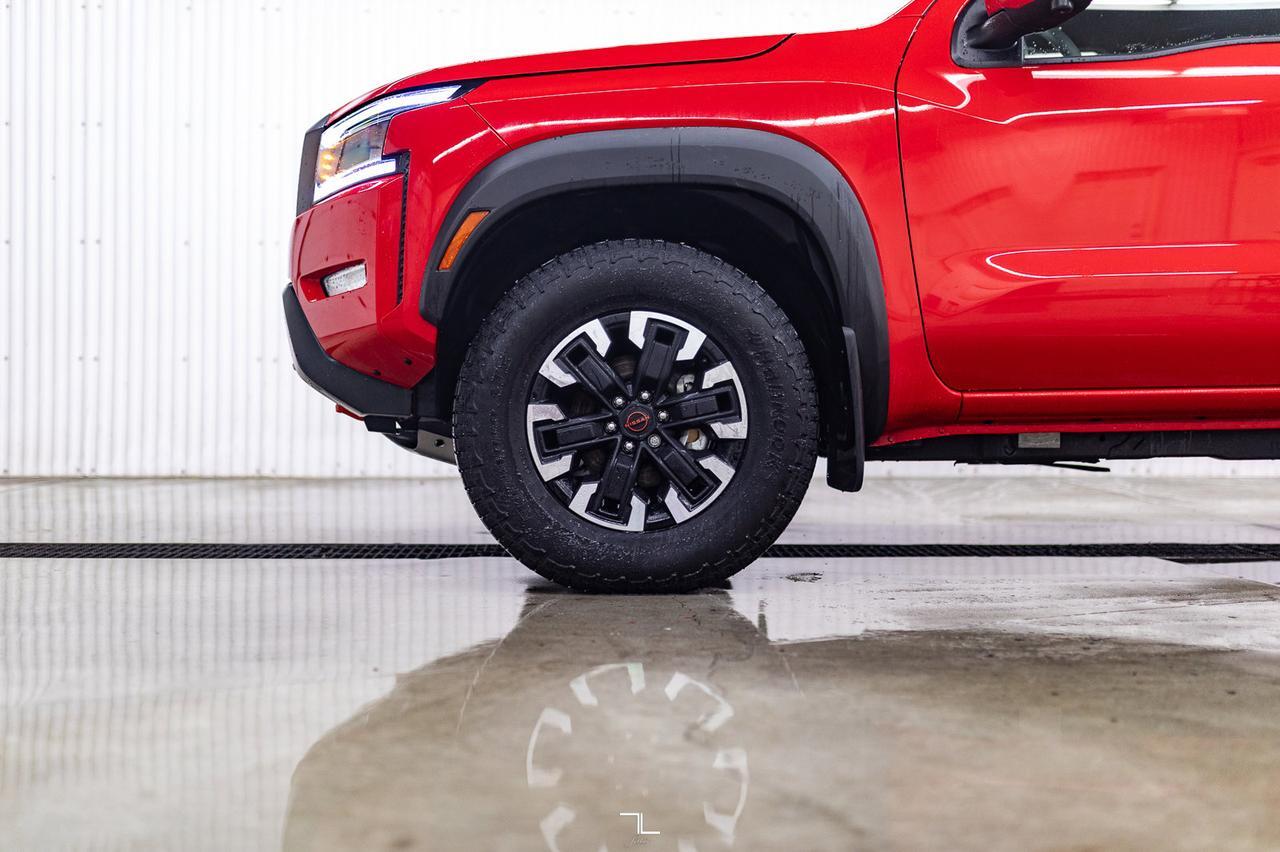 2024 Nissan Frontier 4x4 Crew Cab Pro-4X Leather Roof Nav BCam Red Deer AB
