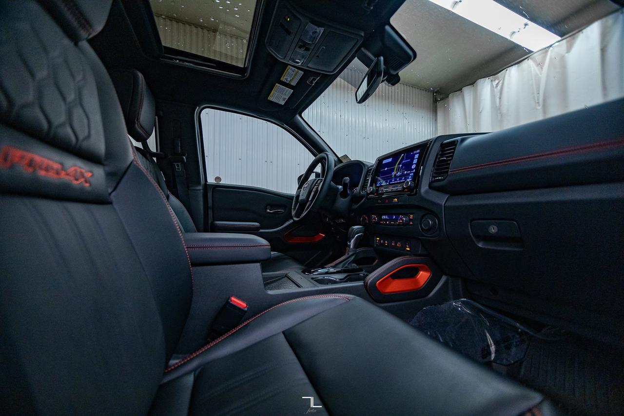 2024 Nissan Frontier 4x4 Crew Cab Pro-4X Leather Roof Nav BCam Red Deer AB