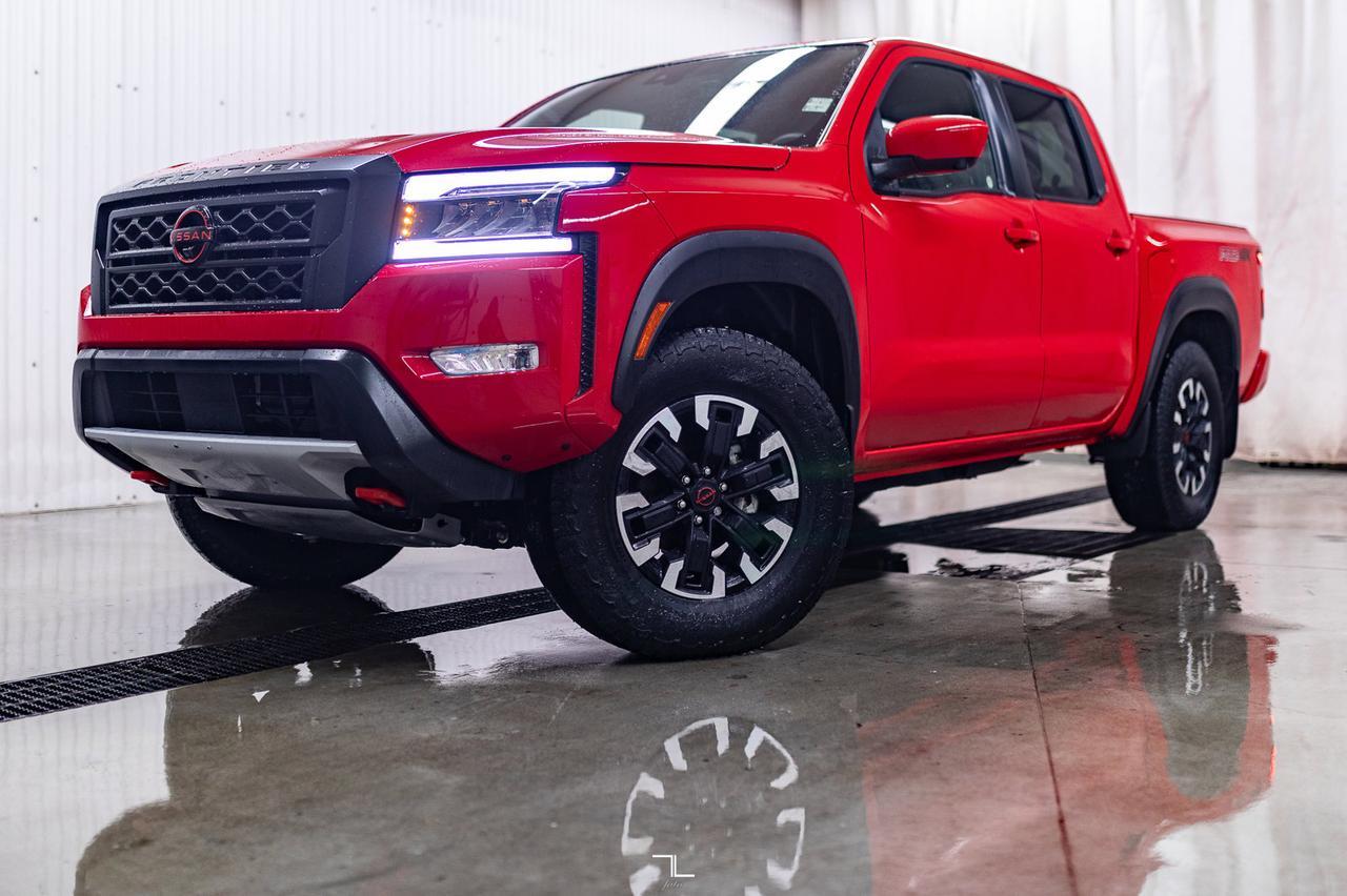 2024 Nissan Frontier 4x4 Crew Cab Pro-4X Leather Roof Nav BCam Red Deer AB