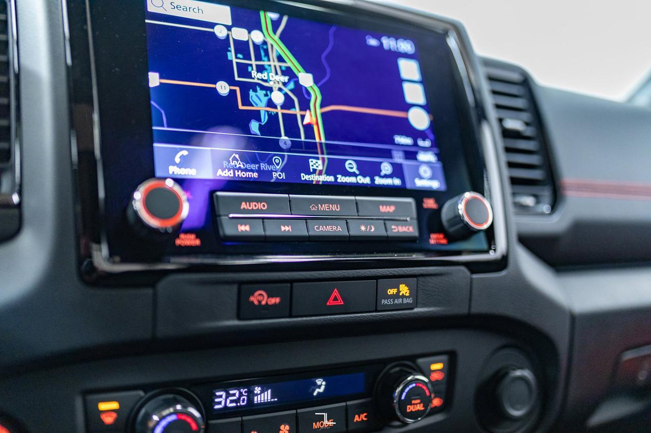 2024 Nissan Frontier 4x4 Crew Cab Pro-4X Leather Roof Nav BCam Red Deer AB