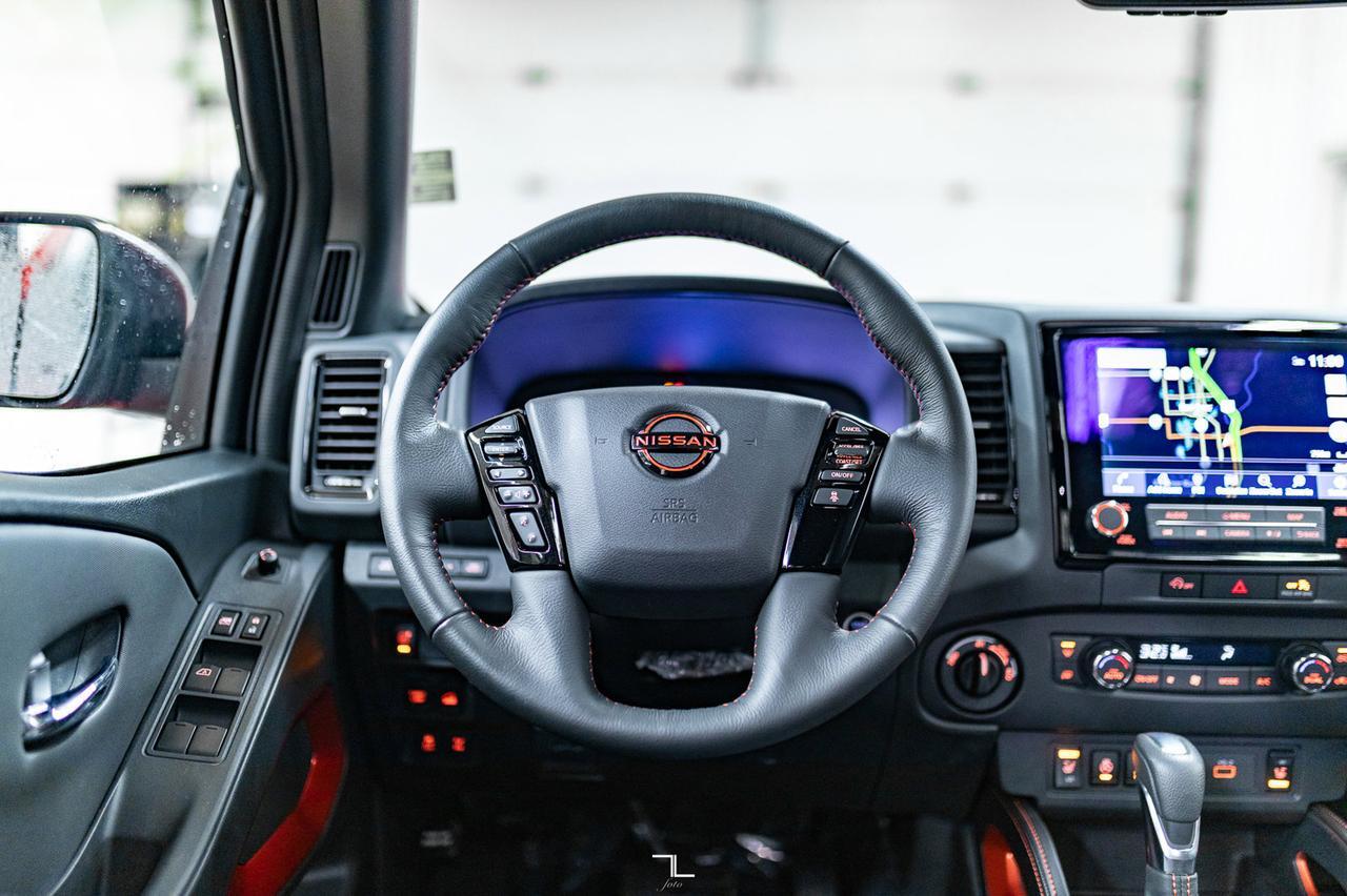 2024 Nissan Frontier 4x4 Crew Cab Pro-4X Leather Roof Nav BCam Red Deer AB