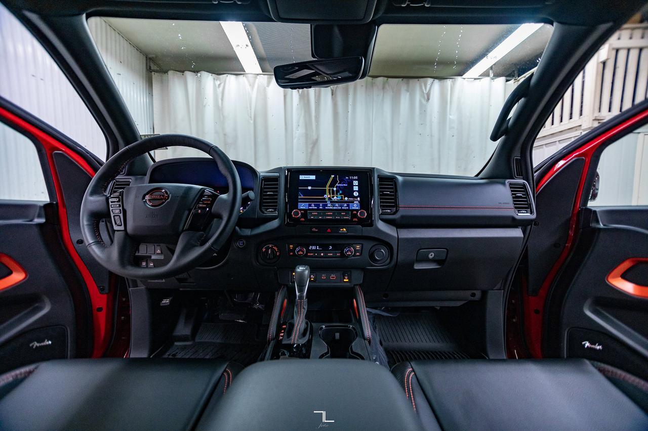 2024 Nissan Frontier 4x4 Crew Cab Pro-4X Leather Roof Nav BCam Red Deer AB