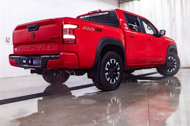 2024 Nissan Frontier 4x4 Crew Cab Pro-4X Leather Roof Nav BCam Red Deer AB
