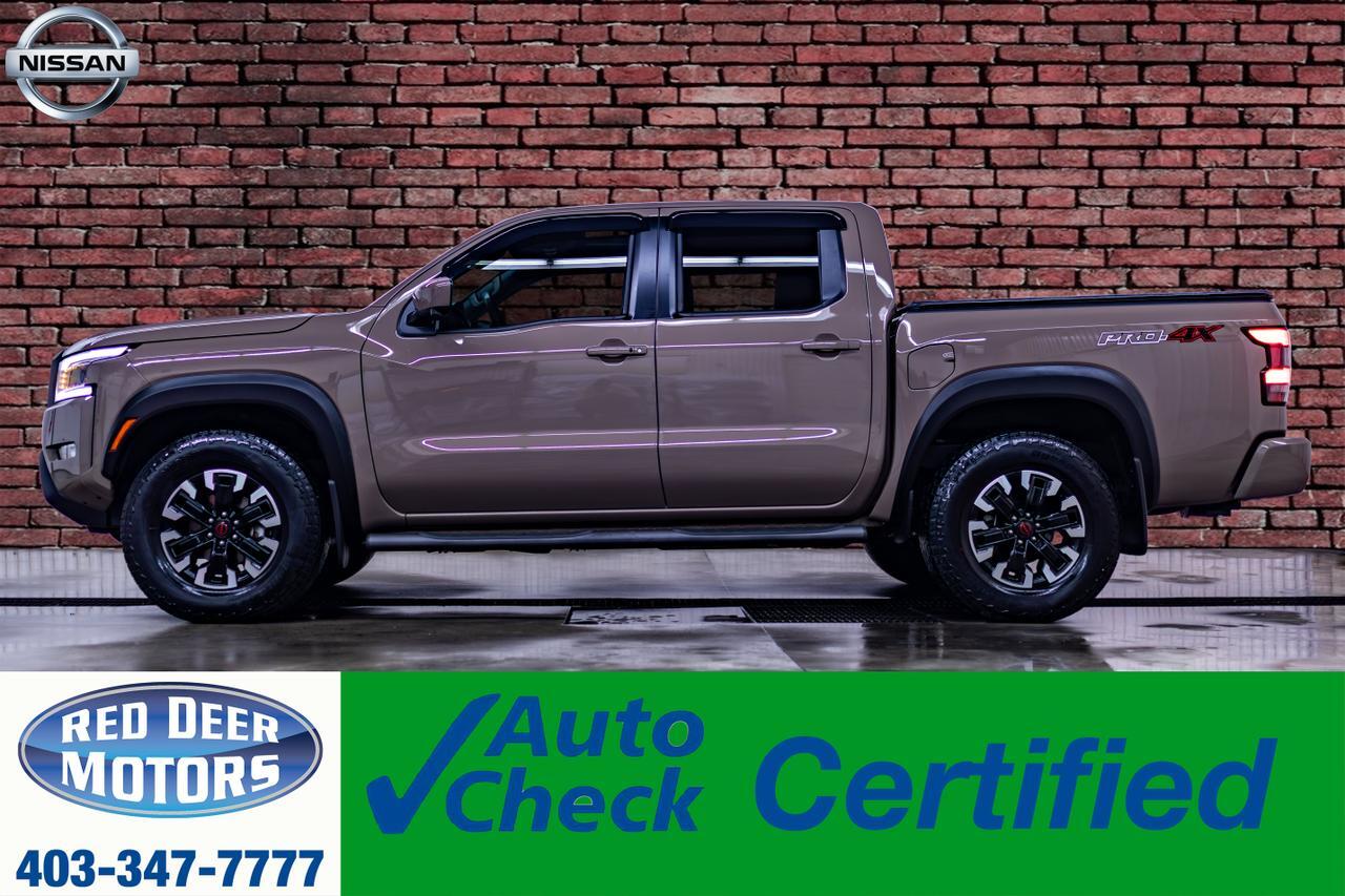 2024 Nissan Frontier 4x4 Crew Cab Pro-4X Luxury Leather Roof Nav BCam