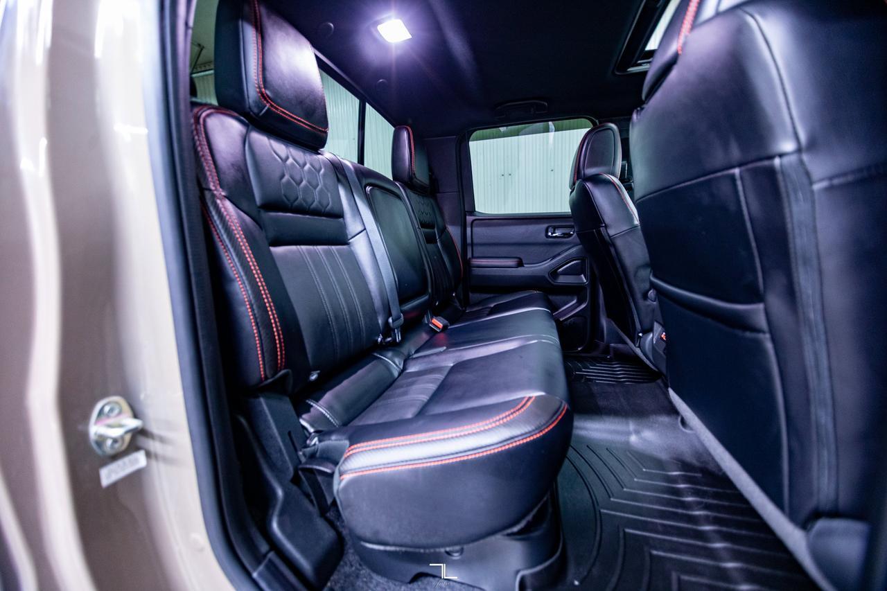 2024 Nissan Frontier 4x4 Crew Cab Pro-4X Luxury Leather Roof Nav BCam Red Deer AB