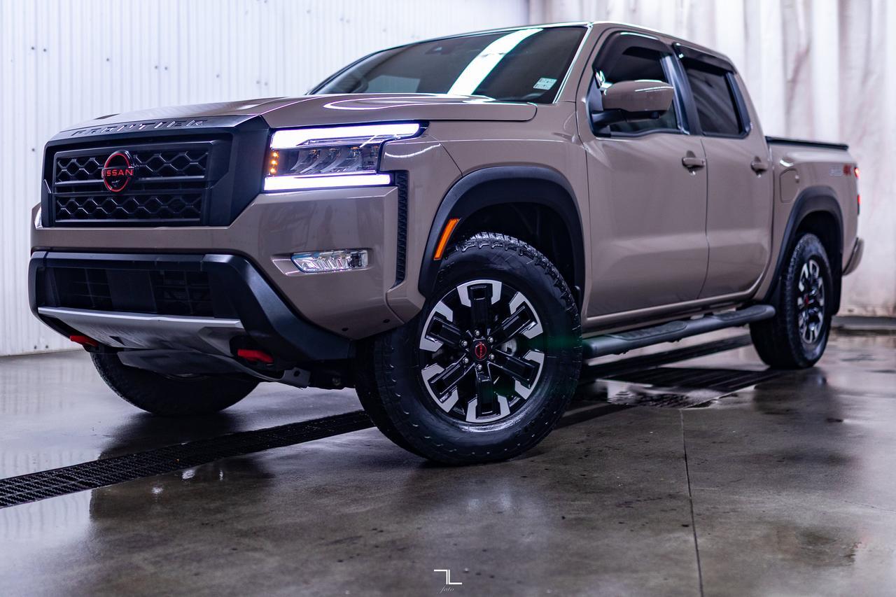 2024 Nissan Frontier 4x4 Crew Cab Pro-4X Luxury Leather Roof Nav BCam Red Deer AB