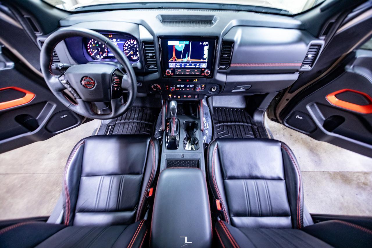 2024 Nissan Frontier 4x4 Crew Cab Pro-4X Luxury Leather Roof Nav BCam Red Deer AB