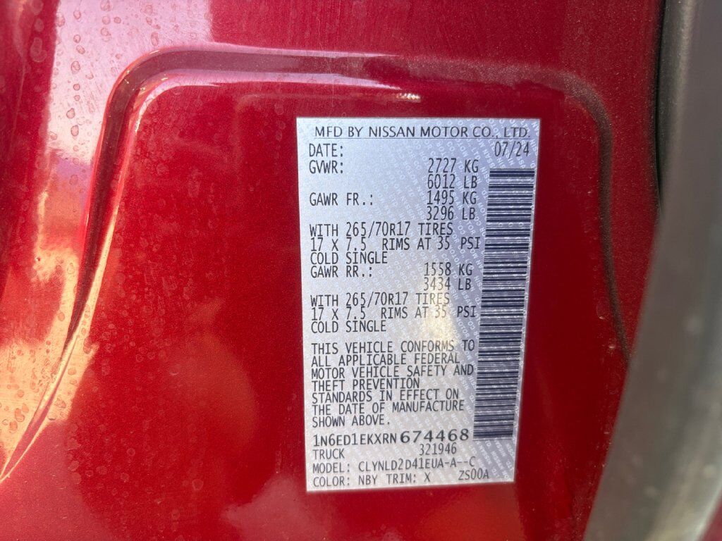 2024 Nissan Frontier PRO-4X Hondo TX