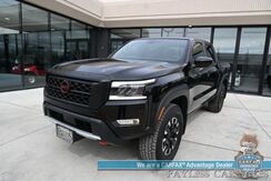 2024_Nissan_Frontier_PRO-4X / 4X4 / Crew Cab / Tech & Off Road Protection Pkg / Auto Start / Power Driver's Seat / NAV / Adaptive Cruise / Lane Depart & Blind Spot / Apple CarPlay & Android Auto / Only 12K Miles / 1-Owner_ Anchorage AK