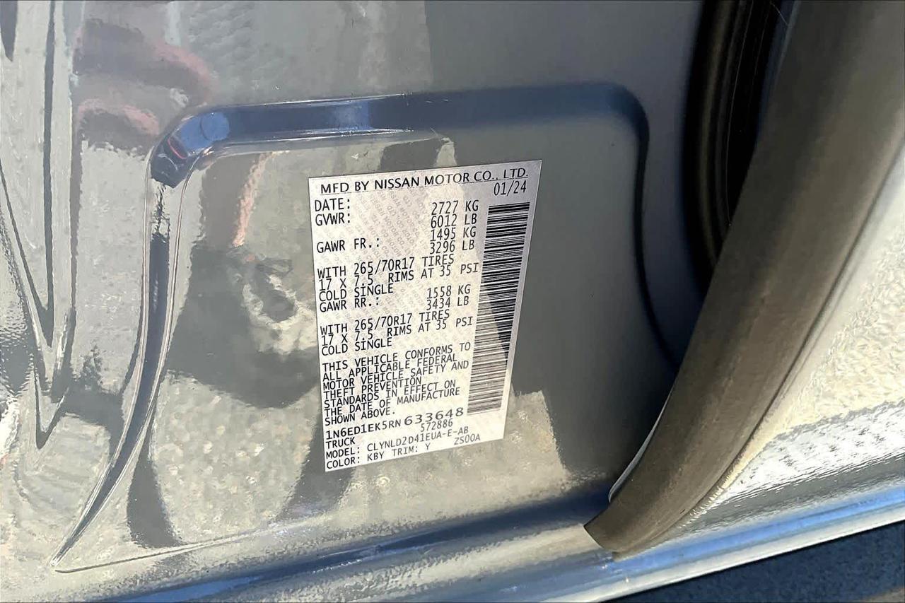 2024 Nissan Frontier PRO-4X Folsom CA