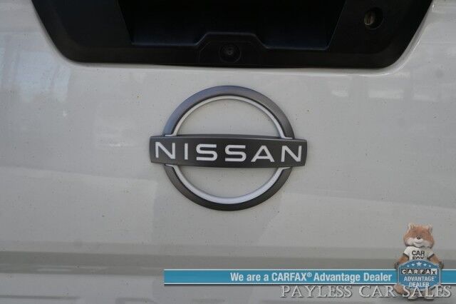 2024 Nissan Frontier SV / 4X4 / Auto Start / Crew Cab / Convenience & Technology Pkg / Power & Heated Seats / Heated Steering Wheel / Lane Depart & Blind Spot / Apple CarPlay & Android Auto / Back Up Cam / Bed Liner / Tow Pkg / 1-Owner Anchorage AK