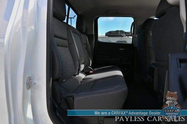 2024 Nissan Frontier SV / 4X4 / Auto Start / Crew Cab / Convenience & Technology Pkg / Power & Heated Seats / Heated Steering Wheel / Lane Depart & Blind Spot / Apple CarPlay & Android Auto / Back Up Cam / Bed Liner / Tow Pkg / 1-Owner Anchorage AK
