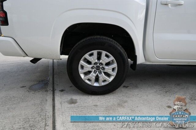 2024 Nissan Frontier SV / 4X4 / Auto Start / Crew Cab / Convenience & Technology Pkg / Power & Heated Seats / Heated Steering Wheel / Lane Depart & Blind Spot / Apple CarPlay & Android Auto / Back Up Cam / Bed Liner / Tow Pkg / 1-Owner Anchorage AK