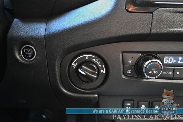 2024 Nissan Frontier SV / 4X4 / Auto Start / Crew Cab / Convenience & Technology Pkg / Power & Heated Seats / Heated Steering Wheel / Lane Depart & Blind Spot / Apple CarPlay & Android Auto / Back Up Cam / Bed Liner / Tow Pkg / 1-Owner Anchorage AK