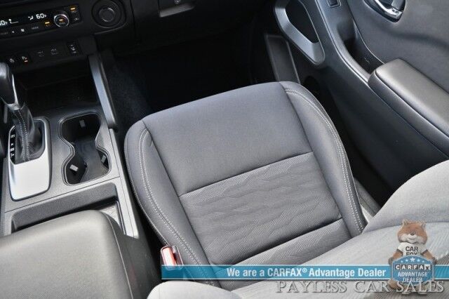 2024 Nissan Frontier SV / 4X4 / Auto Start / Crew Cab / Convenience & Technology Pkg / Power & Heated Seats / Heated Steering Wheel / Lane Depart & Blind Spot / Apple CarPlay & Android Auto / Back Up Cam / Bed Liner / Tow Pkg / 1-Owner Anchorage AK