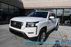 2024_Nissan_Frontier_SV / 4X4 / Auto Start / Crew Cab / Convenience & Technology Pkg / Power & Heated Seats / Heated Steering Wheel / Lane Depart & Blind Spot / Apple CarPlay & Android Auto / Back Up Cam / Bed Liner / Tow Pkg / 1-Owner_ Anchorage AK