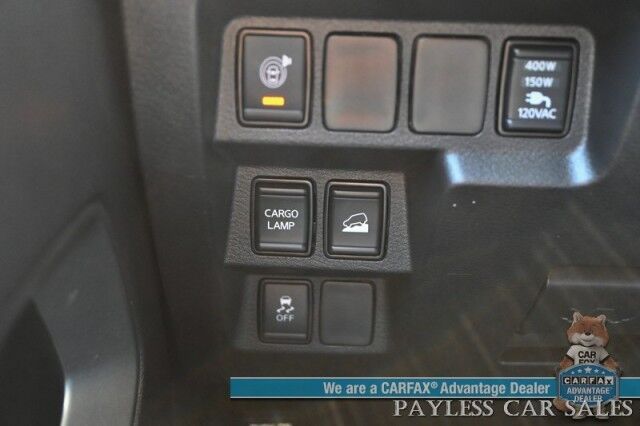 2024 Nissan Frontier SV / 4X4 / Crew Cab / Auto Start / Convenience & Technology Pkg / Power & Heated Cloth Seats / Heated Steering Wheel / Lane Depart & Blind Spot / Apple CarPlay & Android Auto / Back Up Cam / Bed Liner / Tow Pkg / 1-Owner Wasilla AK