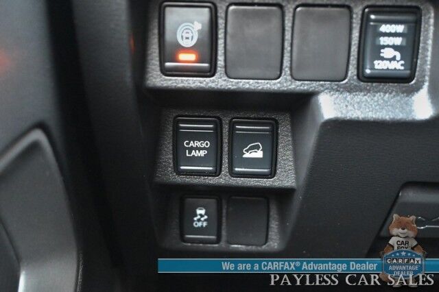 2024 Nissan Frontier SV / 4X4 / Crew Cab / Auto Start / Convenience & Technology Pkg / Power & Heated Cloth Seats / Heated Steering Wheel / Lane Depart & Blind Spot / Apple CarPlay & Android Auto / Back Up Cam / Bed Liner / Tow Pkg / 1-Owner Wasilla AK