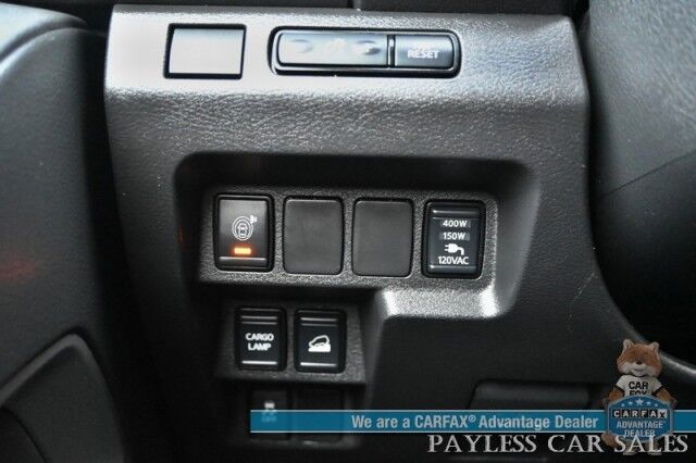 2024 Nissan Frontier SV / 4X4 / Crew Cab / Auto Start / Convenience & Technology Pkg / Power & Heated Cloth Seats / Heated Steering Wheel / Lane Depart & Blind Spot / Apple CarPlay & Android Auto / Back Up Cam / Bed Liner / Tow Pkg / 1-Owner Wasilla AK