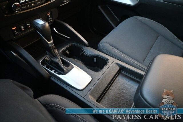 2024 Nissan Frontier SV / 4X4 / Crew Cab / Auto Start / Convenience & Technology Pkg / Power & Heated Cloth Seats / Heated Steering Wheel / Lane Depart & Blind Spot / Apple CarPlay & Android Auto / Back Up Cam / Bed Liner / Tow Pkg / 1-Owner Anchorage AK