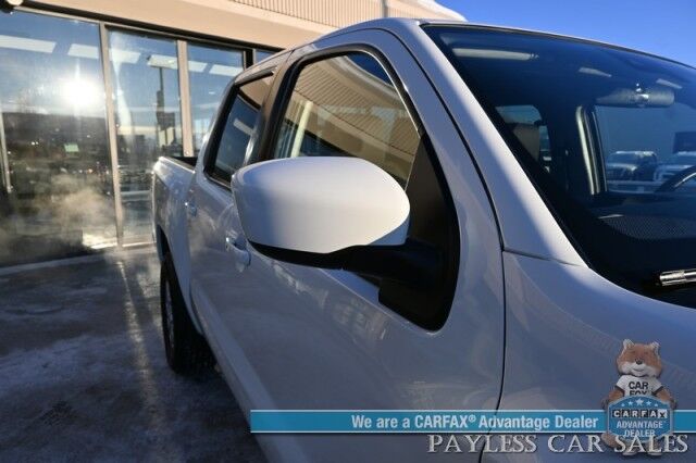 2024 Nissan Frontier SV / 4X4 / Crew Cab / Auto Start / Convenience & Technology Pkg / Power & Heated Cloth Seats / Heated Steering Wheel / Lane Depart & Blind Spot / Apple CarPlay & Android Auto / Back Up Cam / Bed Liner / Tow Pkg / 1-Owner Anchorage AK