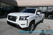 2024 Nissan Frontier SV / 4X4 / Crew Cab / Auto Start / Convenience & Technology Pkg / Power & Heated Cloth Seats / Heated Steering Wheel / Lane Depart & Blind Spot / Apple CarPlay & Android Auto / Back Up Cam / Bed Liner / Tow Pkg / 1-Owner