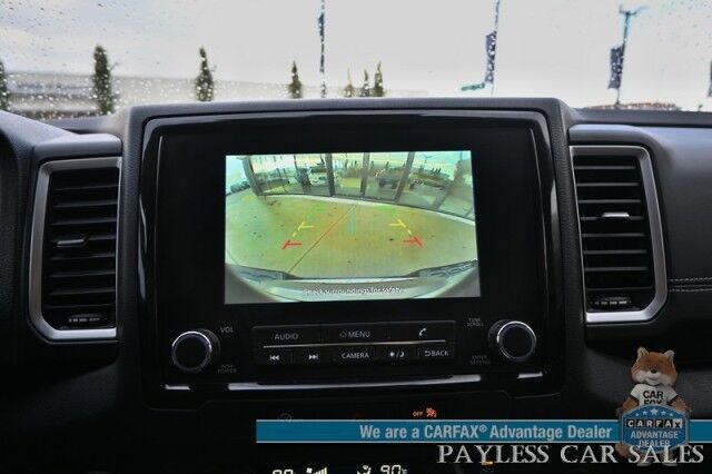 2024 Nissan Frontier SV / 4X4 / Crew Cab / Tech & Convenience Pkg / Auto Start / Power & Heated Cloth Seats / Heated Steering / Adaptive Cruise / Lane Depart & Blind Spot / Apple CarPlay & Android Auto / Bed Liner / Tow Pkg / 1-Owner Anchorage AK 2024 Nissan Frontier SV / 4X4 / Crew Cab / Tech & Convenience Pkg / Auto Start / Power & Heated Cloth Seats / Heated Steering / Adaptive Cruise / Lane Depart & Blind Spot / Apple CarPlay & Android Auto / Bed Liner / Tow Pkg / 1-Owner Anchorage AK