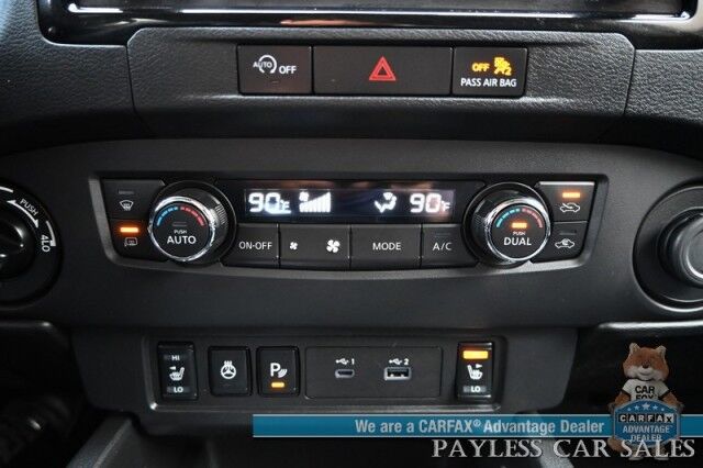 2024 Nissan Frontier SV / 4X4 / Crew Cab / Tech & Convenience Pkg / Auto Start / Power & Heated Cloth Seats / Heated Steering / Adaptive Cruise / Lane Depart & Blind Spot / Apple CarPlay & Android Auto / Bed Liner / Tow Pkg / 1-Owner Anchorage AK 2024 Nissan Frontier SV / 4X4 / Crew Cab / Tech & Convenience Pkg / Auto Start / Power & Heated Cloth Seats / Heated Steering / Adaptive Cruise / Lane Depart & Blind Spot / Apple CarPlay & Android Auto / Bed Liner / Tow Pkg / 1-Owner Anchorage AK