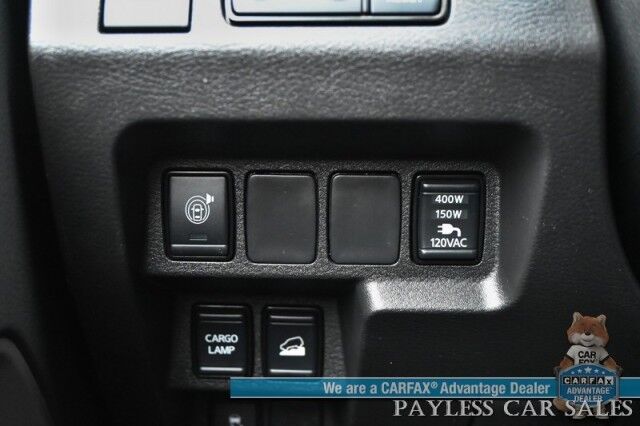 2024 Nissan Frontier SV / 4X4 / Crew Cab / Tech & Convenience Pkg / Auto Start / Power & Heated Seats / Heated Steering / Adaptive Cruise / Lane Depart & Blind Spot Alert / Apple CarPlay & Android Auto / Bed Liner / Tow Pkg / 1-Owner Anchorage AK