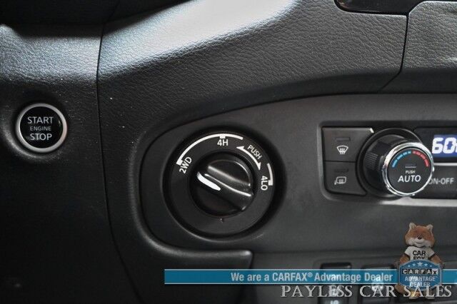 2024 Nissan Frontier SV / 4X4 / Crew Cab / Tech & Convenience Pkg / Auto Start / Power & Heated Seats / Heated Steering / Adaptive Cruise / Lane Depart & Blind Spot Alert / Apple CarPlay & Android Auto / Bed Liner / Tow Pkg / 1-Owner Anchorage AK