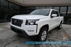 2024_Nissan_Frontier_SV / 4X4 / Crew Cab / Tech & Convenience Pkg / Auto Start / Power & Heated Seats / Heated Steering / Adaptive Cruise / Lane Depart & Blind Spot Alert / Apple CarPlay & Android Auto / Bed Liner / Tow Pkg / 1-Owner_ Anchorage AK