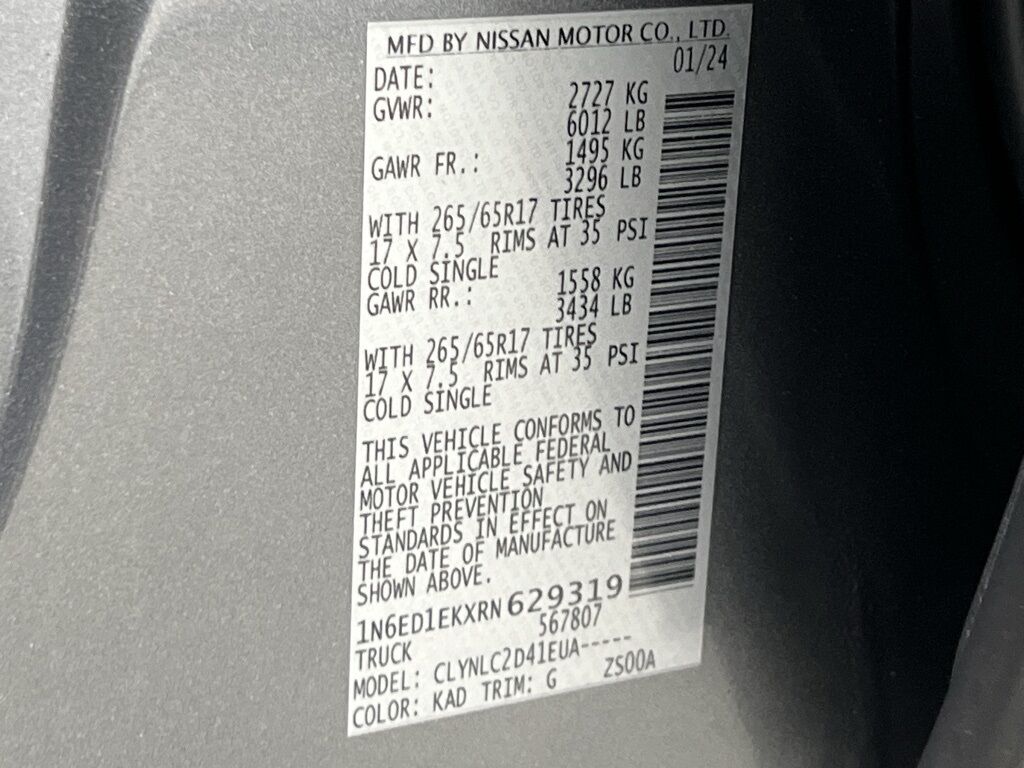 2024 Nissan Frontier SV Loveland CO