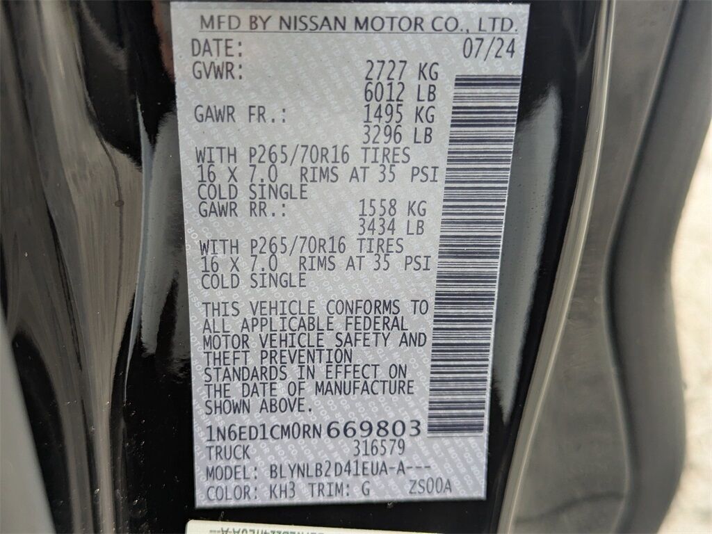 2024 Nissan Frontier SV Kennesaw GA