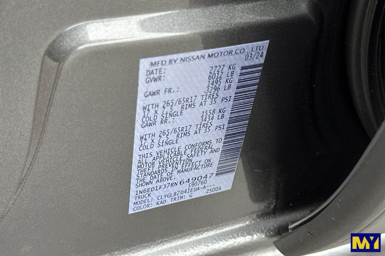 2024 Nissan Frontier SV Salinas CA