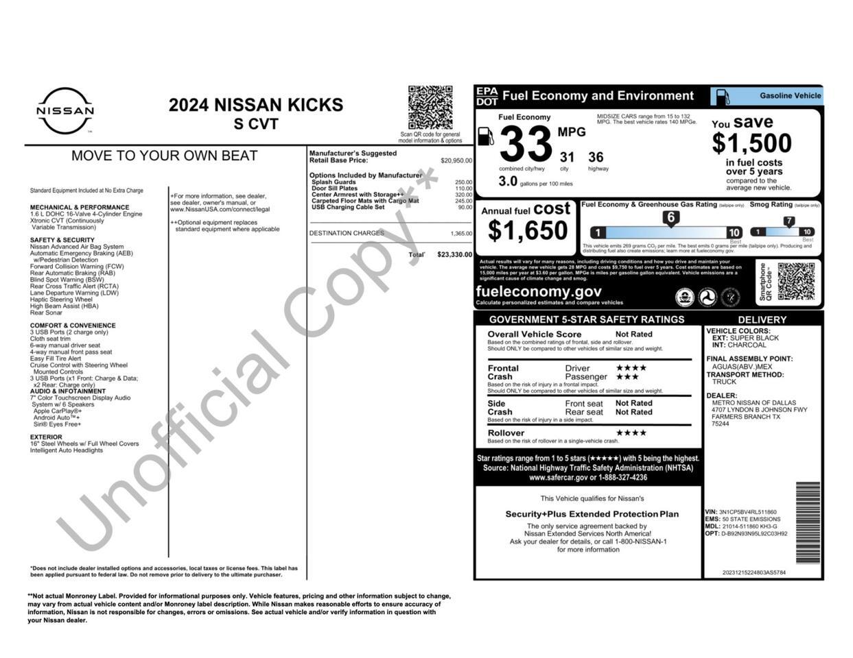 2024 Nissan Kicks S Tallmadge OH