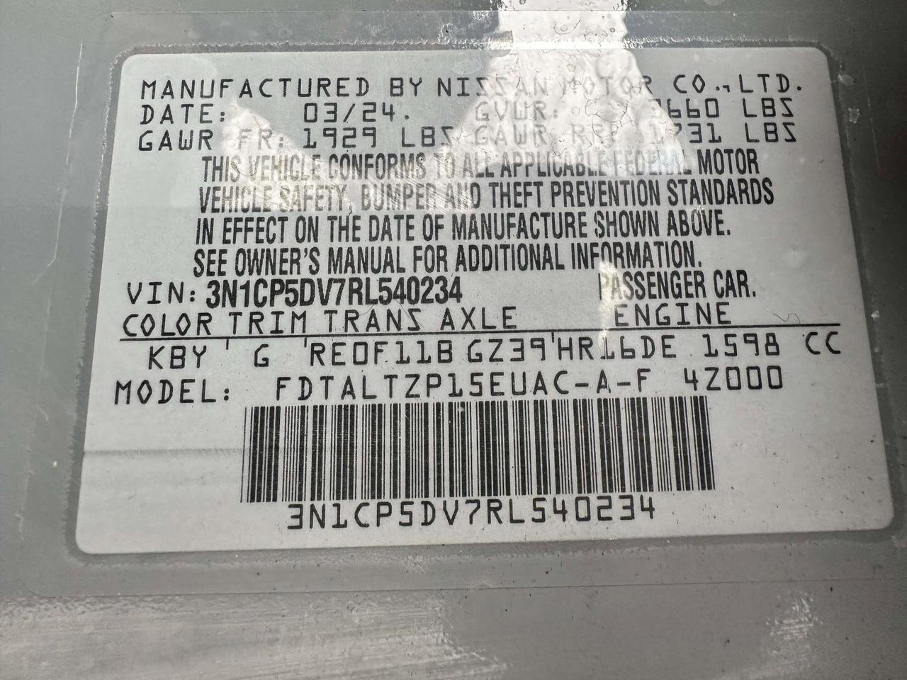 2024 Nissan Kicks SR San Clemente CA