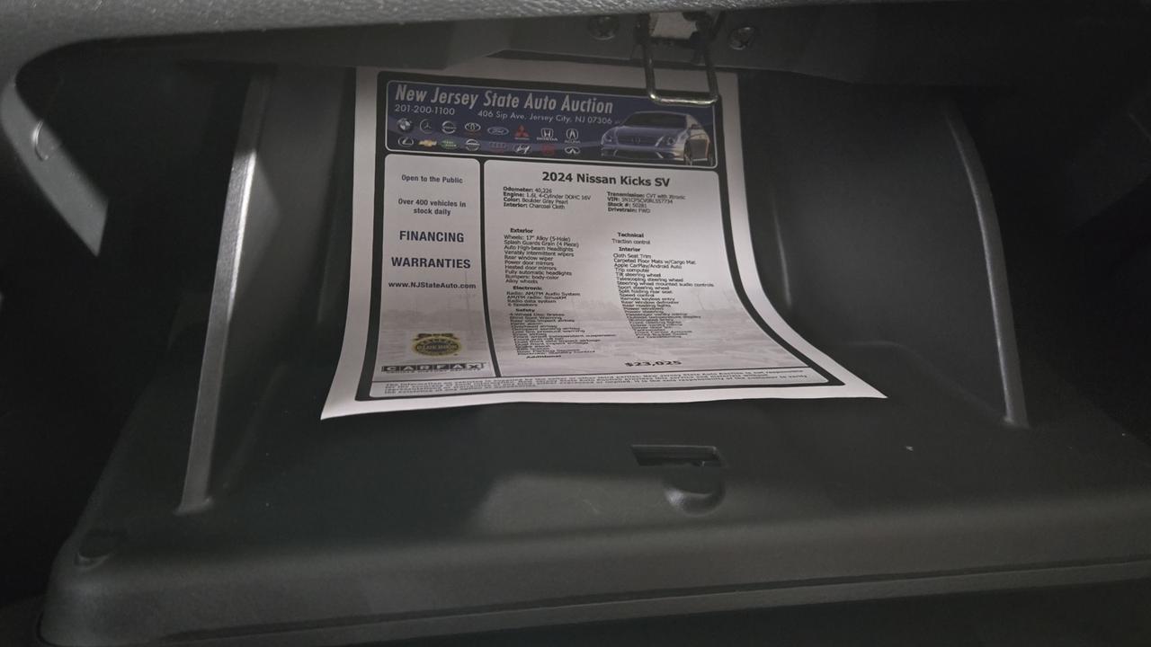 2024 Nissan Kicks SV Jersey City NJ
