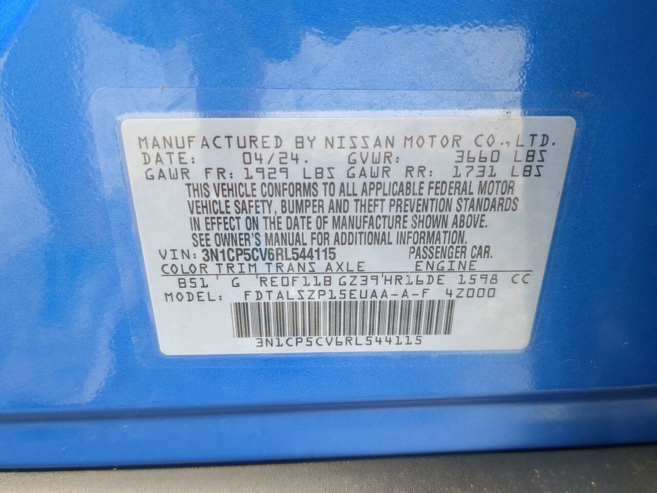 2024 Nissan Kicks SV Winder GA