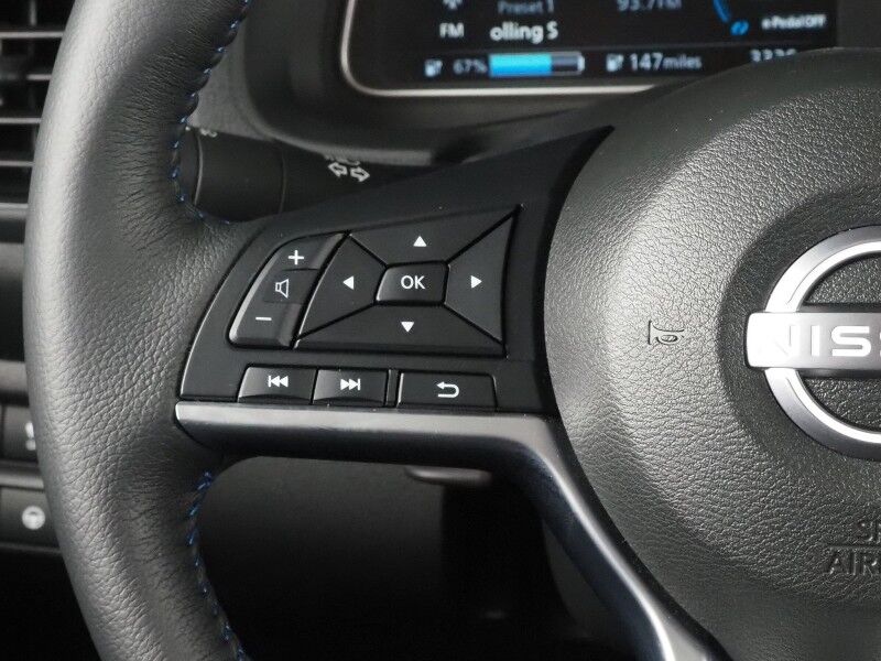 2024 Nissan LEAF SV PLUS *PROPILOT ASSIST, NAVIGATION, 360 VIEW CAMERAS, SAFETY ALERTS, ADAPTIVE CRUISE, HEATED SEATS/STEERING WHEEL, QUICK CHARGE, BLACK ALLOY WHEELS, APPLE CARPLAY Round Rock TX