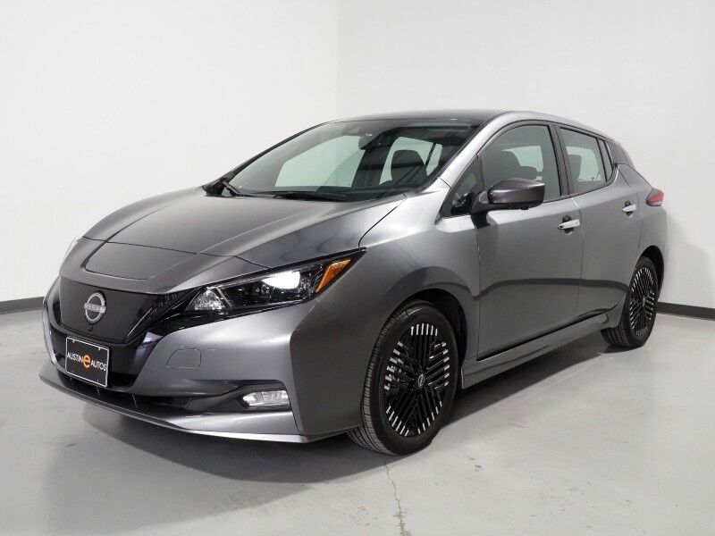 2024 Nissan LEAF SV PLUS *PROPILOT ASSIST, NAVIGATION, 360 VIEW CAMERAS, SAFETY ALERTS, ADAPTIVE CRUISE, HEATED SEATS/STEERING WHEEL, QUICK CHARGE, BLACK ALLOY WHEELS, APPLE CARPLAY Round Rock TX