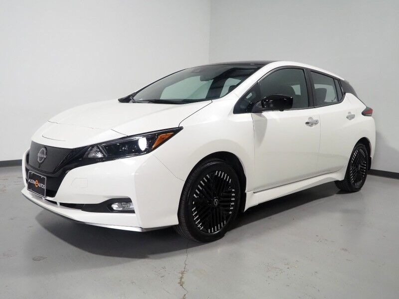 2024 Nissan LEAF SV PLUS *PROPILOT ASSIST, NAVIGATION, 360 VIEW CAMERAS, SAFETY ALERTS, ADAPTIVE CRUISE, HEATED SEATS/STEERING WHEEL, QUICK CHARGE, BLACK ALLOY WHEELS, APPLE CARPLAY Round Rock TX