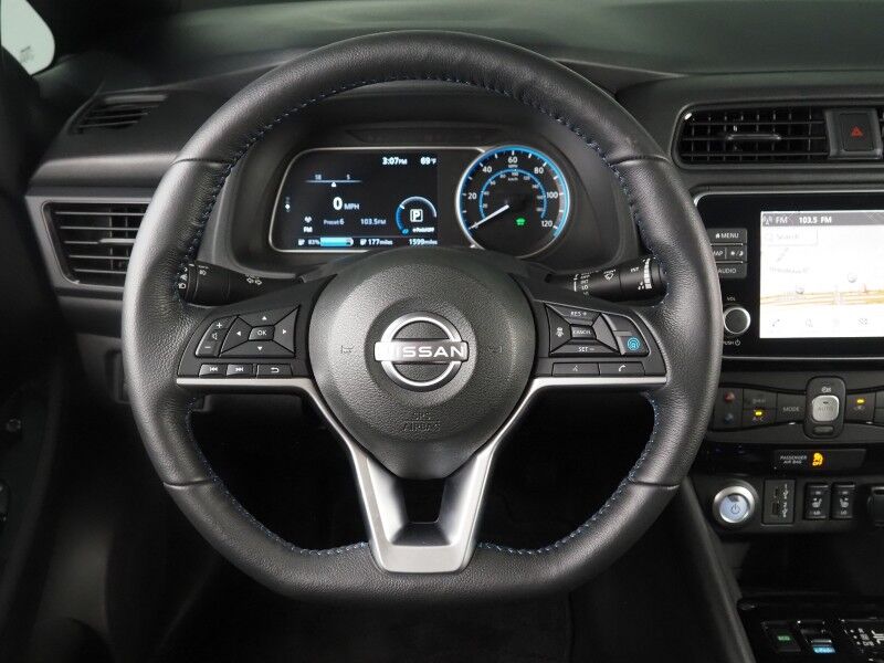 2024 Nissan LEAF SV PLUS *PROPILOT ASSIST, NAVIGATION, 360 VIEW CAMERAS, SAFETY ALERTS, ADAPTIVE CRUISE, HEATED SEATS/STEERING WHEEL, QUICK CHARGE, BLACK ALLOY WHEELS, APPLE CARPLAY Round Rock TX