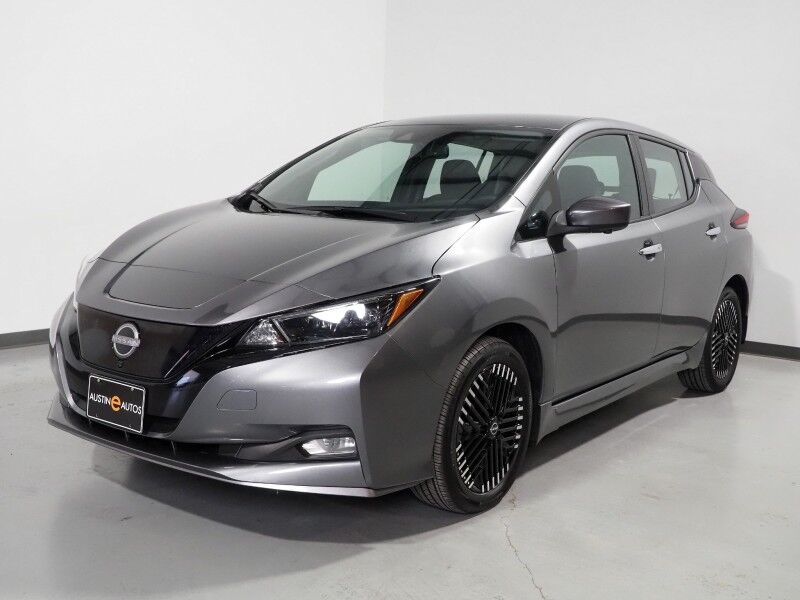 2024 Nissan LEAF SV PLUS *PROPILOT ASSIST, NAVIGATION, 360 VIEW CAMERAS, SAFETY ALERTS, ADAPTIVE CRUISE, HEATED SEATS/STEERING WHEEL, QUICK CHARGE, BLACK ALLOY WHEELS, APPLE CARPLAY Round Rock TX