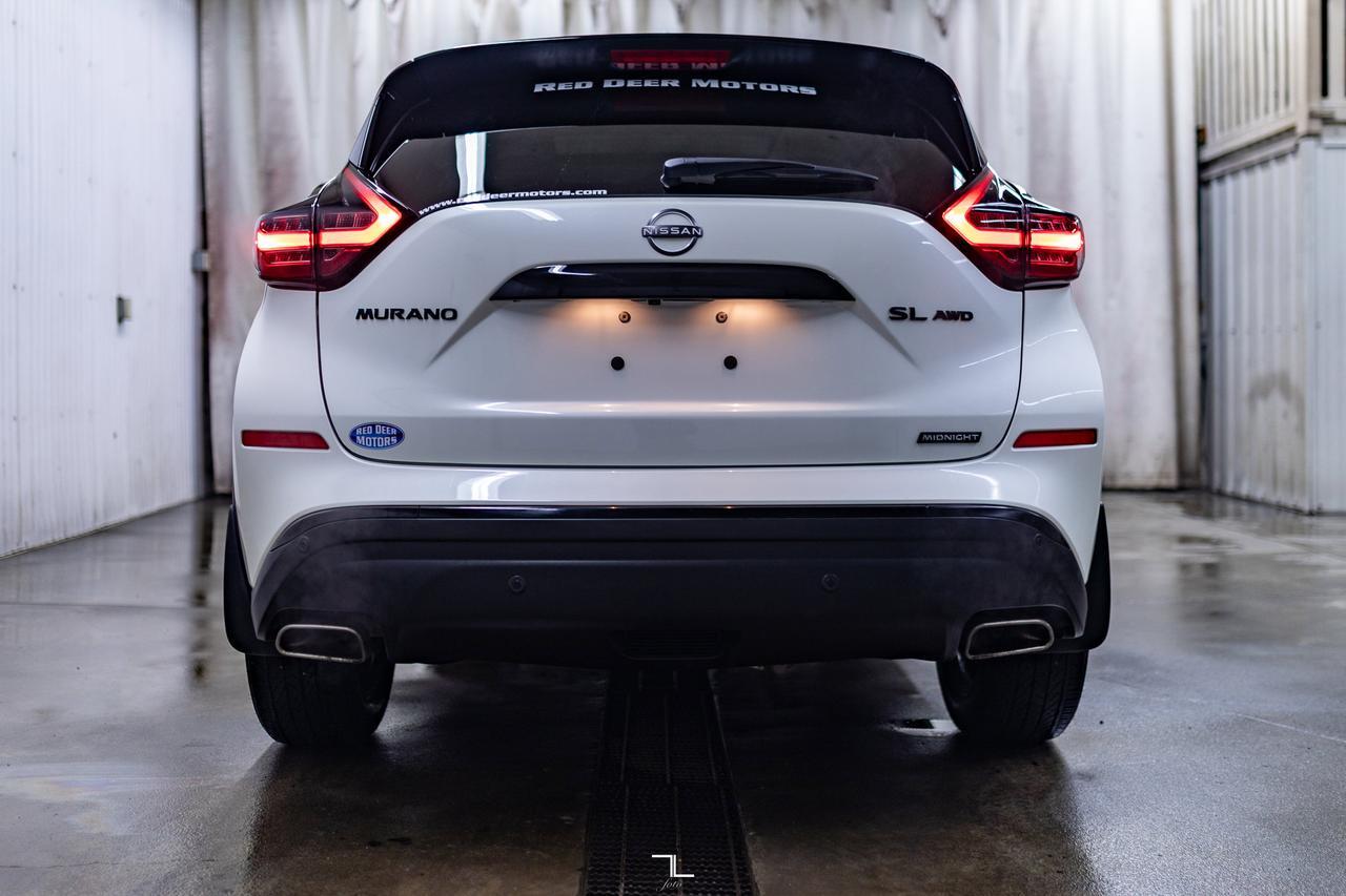 2024 Nissan Murano AWD SL Midnight Edition Leather Roof Nav BCam Red Deer AB