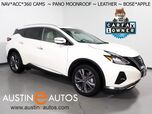 2024 Nissan Murano Platinum *NAVIGATION, ADAPTIVE CRUISE, SAFETY ALERTS, 360 VIEW CAMERAS, PANORAMA MOONROOF, LEATHER, CLIMATE SEATS, HEATED STEERING, REMOTE START, BOSE, ANDROID & APPLE 2024 Nissan Murano Platinum *NAVIGATION, ADAPTIVE CRUISE, SAFETY ALERTS, 360 VIEW CAMERAS, PANORAMA MOONROOF, LEATHER, CLIMATE SEATS, HEATED STEERING, REMOTE START, BOSE, ANDROID & APPLE