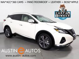 2024_Nissan_Murano Platinum_*NAVIGATION, ADAPTIVE CRUISE, SAFETY ALERTS, 360 VIEW CAMERAS, PANORAMA MOONROOF, LEATHER, CLIMATE SEATS, HEATED STEERING, REMOTE START, BOSE, ANDROID & APPLE_ Round Rock TX