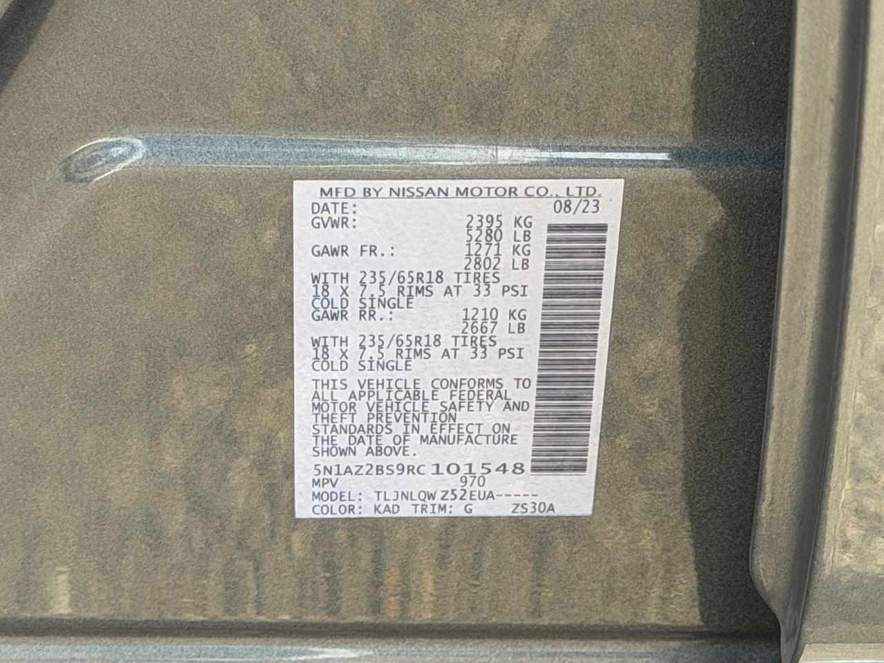 2024 Nissan Murano SV Springfield VA