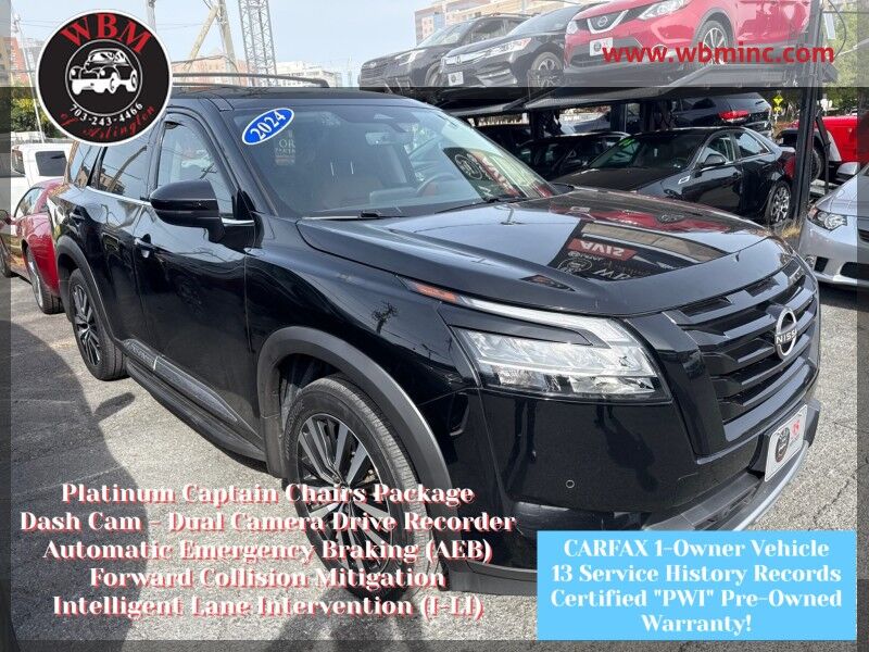 2024 Nissan Pathfinder Platinum AWD w/ Platinum Captain Chairs Package