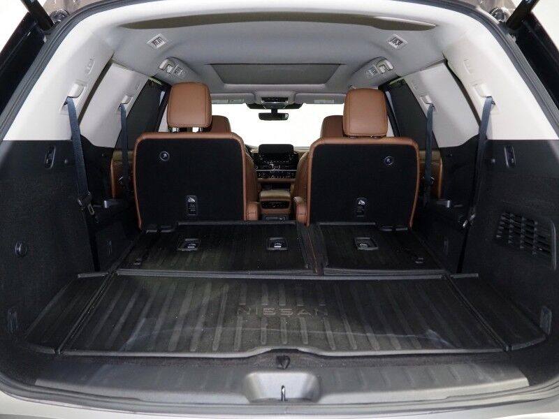 2024 Nissan Pathfinder Platinum *HEADS-UP DISPLAY, NAVIGATION, ADAPTIVE CRUISE, SAFETY ALERTS, 360 VIEW CAMERAS, COLOR TOUCHSCREEN, PANORAMA MOONROOF, LEATHER, CLIMATE SEATS, HEATED STEERING, 2ND ROW CAPTAIN'S, BOSE, WIRELESS CHARGING, ANDROID & APPLE Round Rock TX
